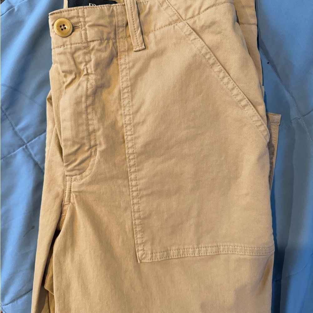Banana Republic Women's Khaki Utility Chino Pants - Beige - Picture 3 of 4
